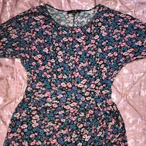 Short Floral Dress